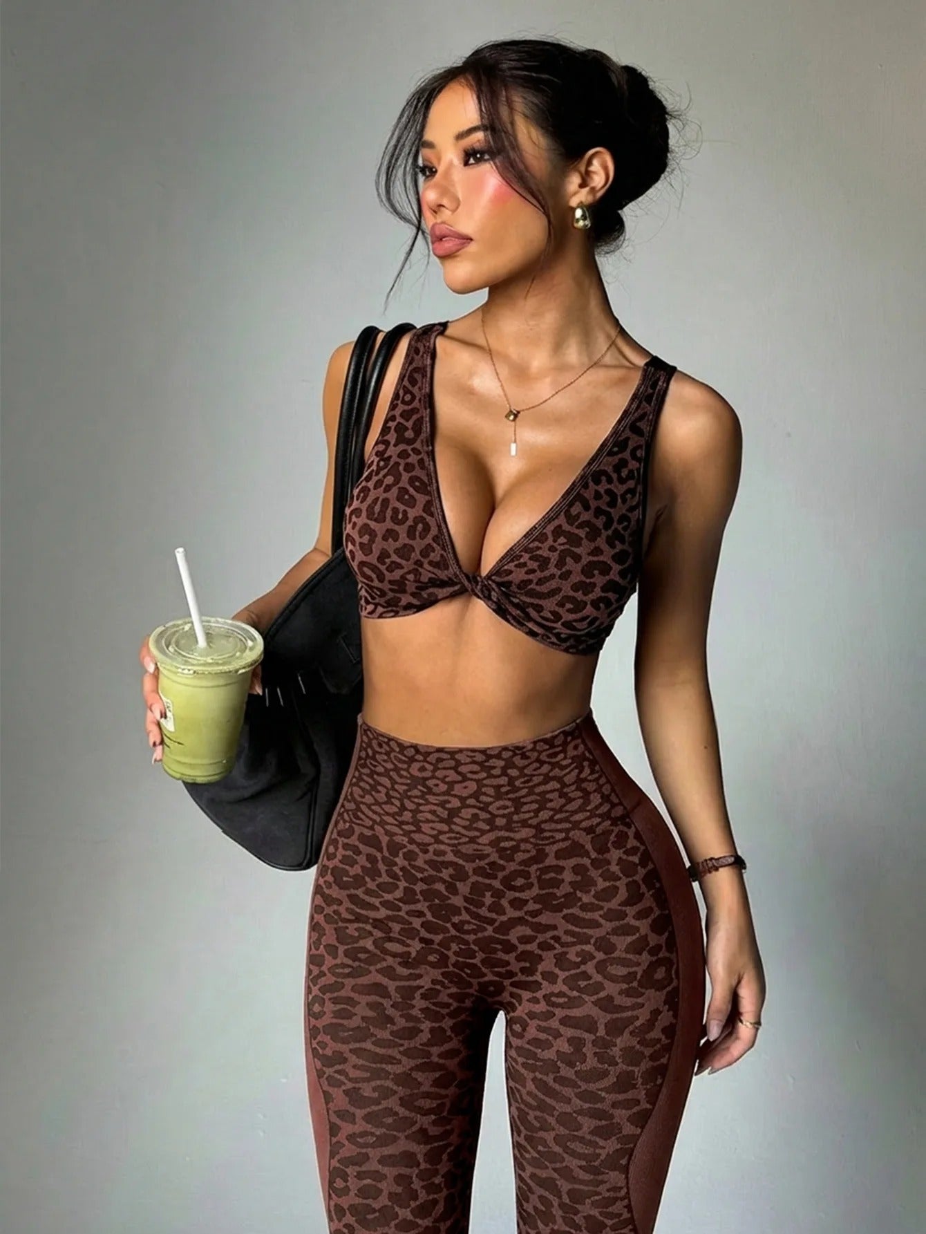 Aura™ - Set Fitness Leopardato