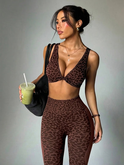 Aura™ - Set Fitness Leopardato