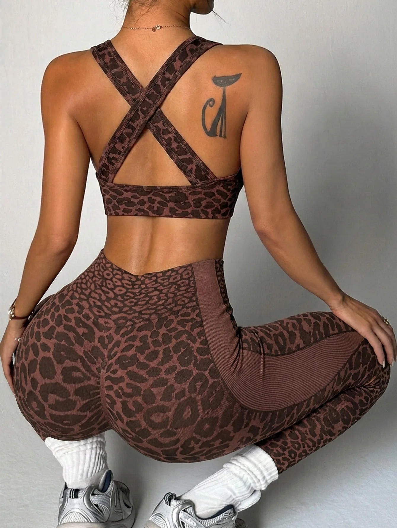 Aura™ - Set Fitness Leopardato